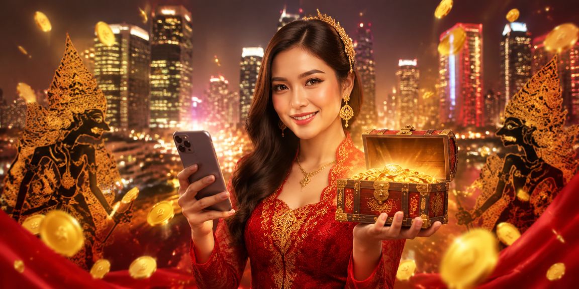 Pengguna menggunakan aplikasi taruhan casino di ponsel pintar